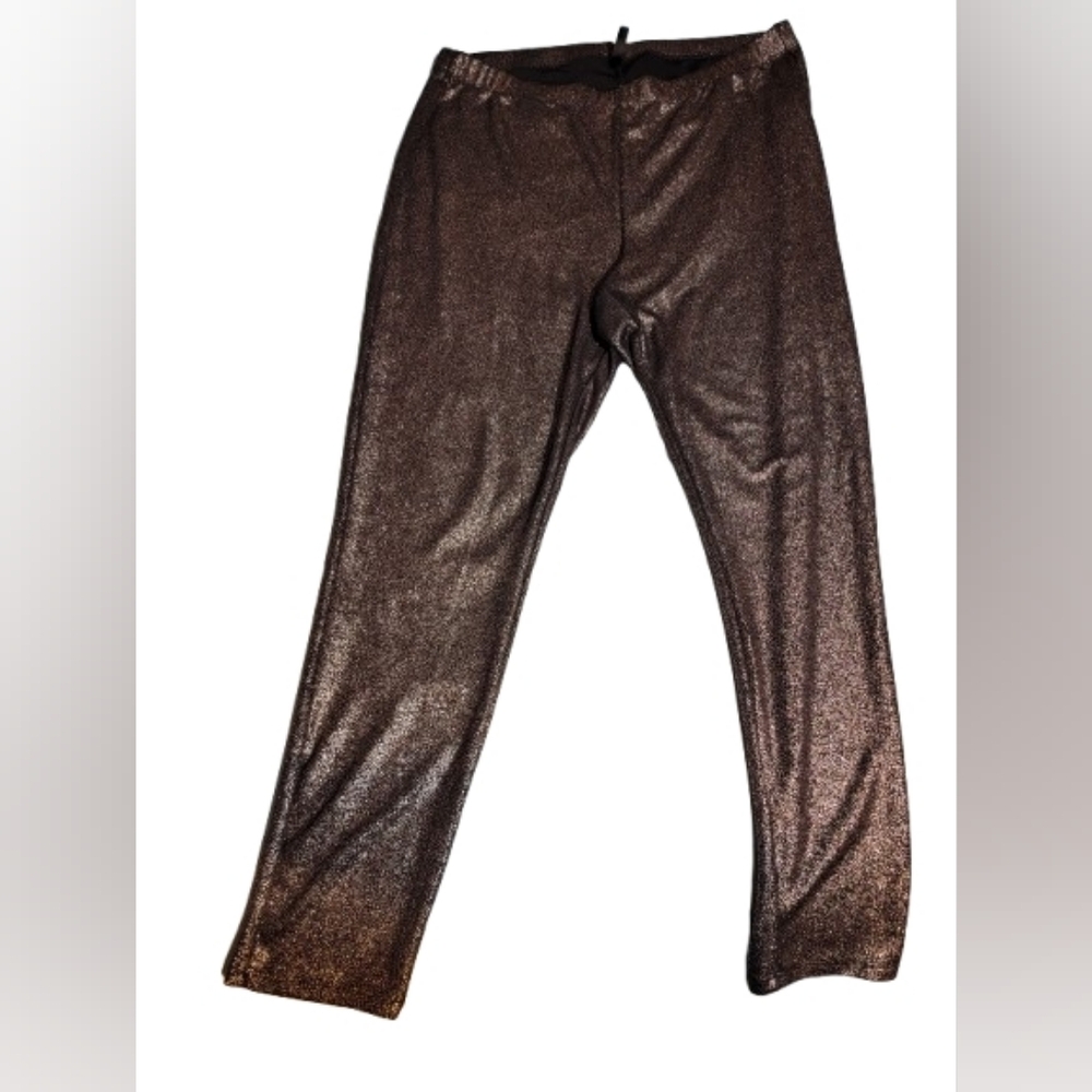 Torrid Shimmery Metallic Leggings Size 2XL